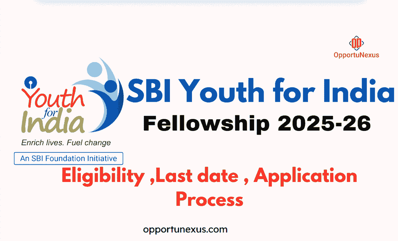 SBI Youth for India Fellowship 2025-26