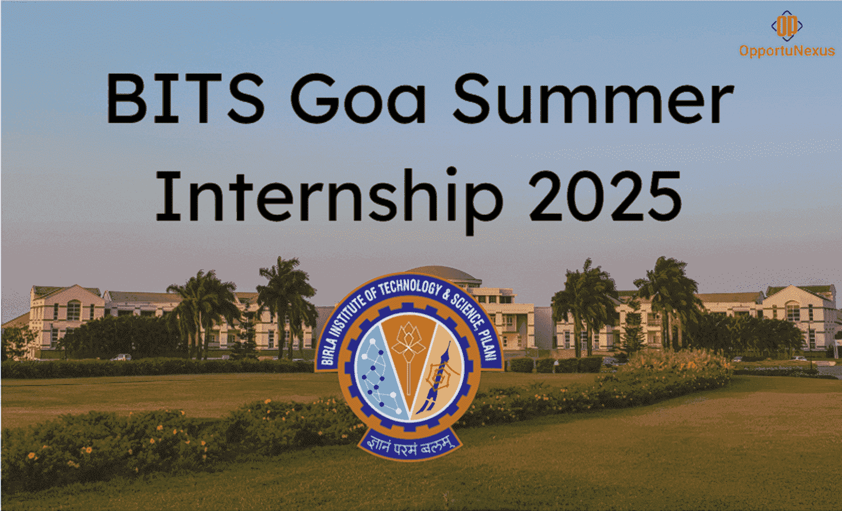 BITS Goa Summer Internship 2025