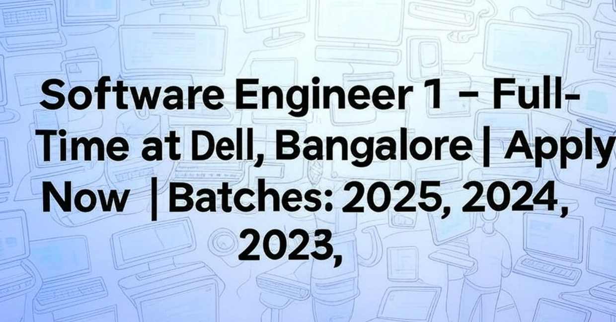 Software Engineer 1