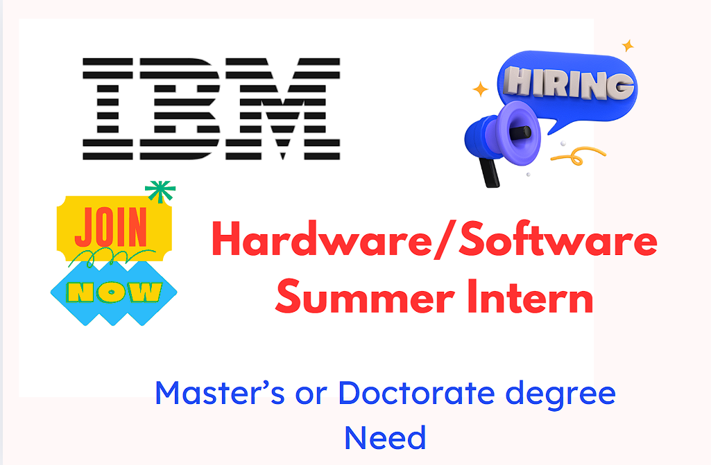 Hardware/Software Summer Intern