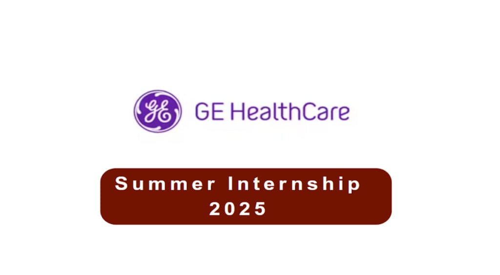 GE HealthCare Summer Internship 2025 Apply Now for a Hands-on Tech Role in Bengaluru