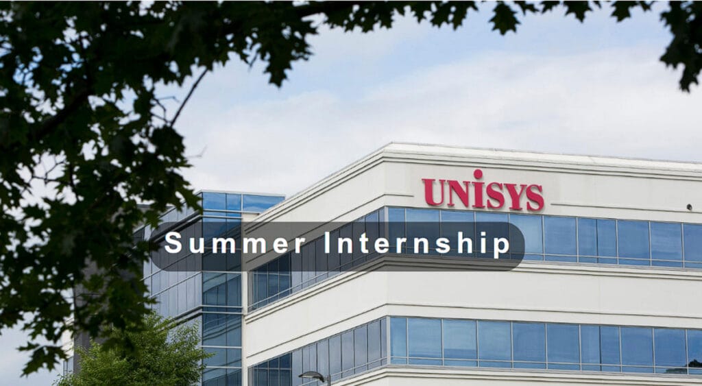 Unisys Summer Internship 2025 [Technical Interns] Apply Now