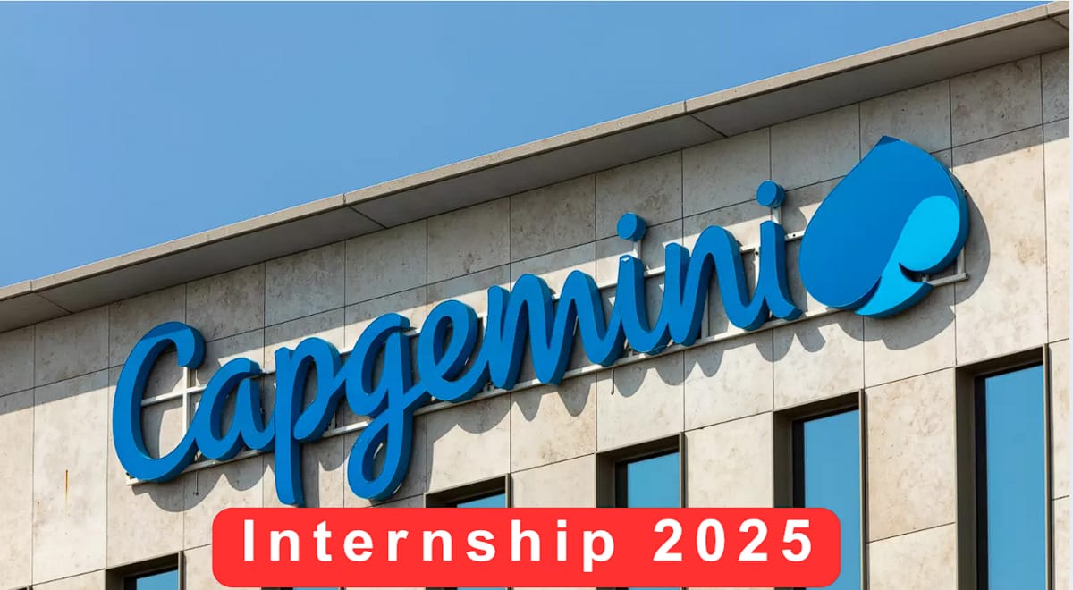 Capgemini Internship 2025 Open for Grads Apply Now for Winter Roles in Australia