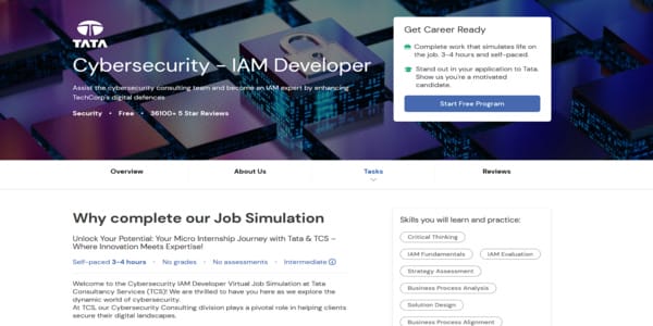Cybersecurity internship of Tata at Forage Online Cybersecurity Internship by Tata – Free Virtual Program with Certificate of Forage screen short