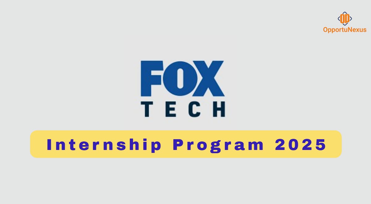 FOX Tech Internship Drive 2025 – Android Engineering Role in Bengaluru