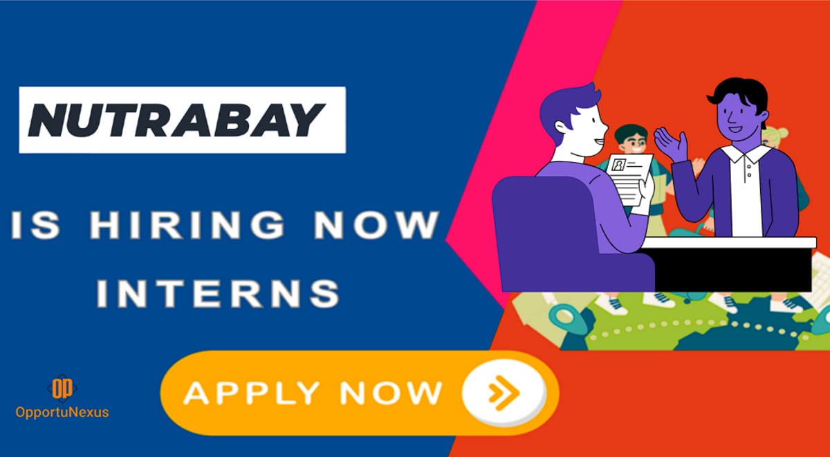 Data Analyst Internship at Nutrabay Apply Now 2025