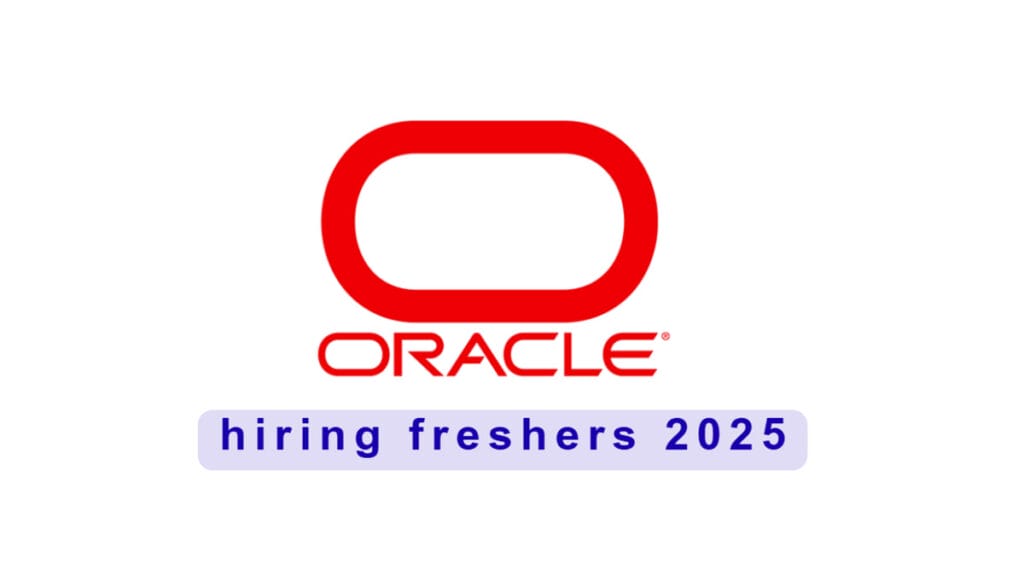 logo of Oracle with Oracle hiring freshers 2025 Systems Analyst Role