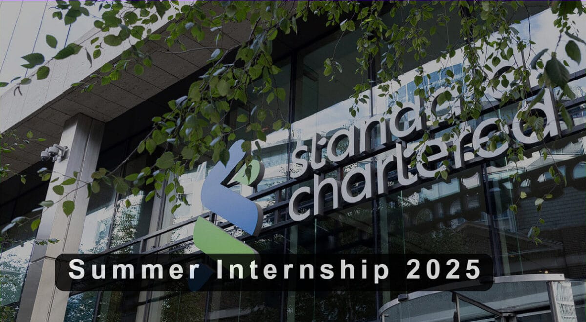 Standard Chartered Summer Internship 2025
