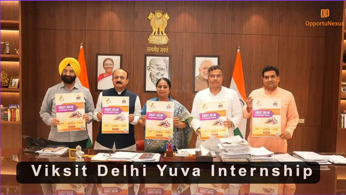 Viksit Delhi Yuva Internship 2025 Apply Online for Delhi Government Internship with ₹20,000 Monthly Stipend