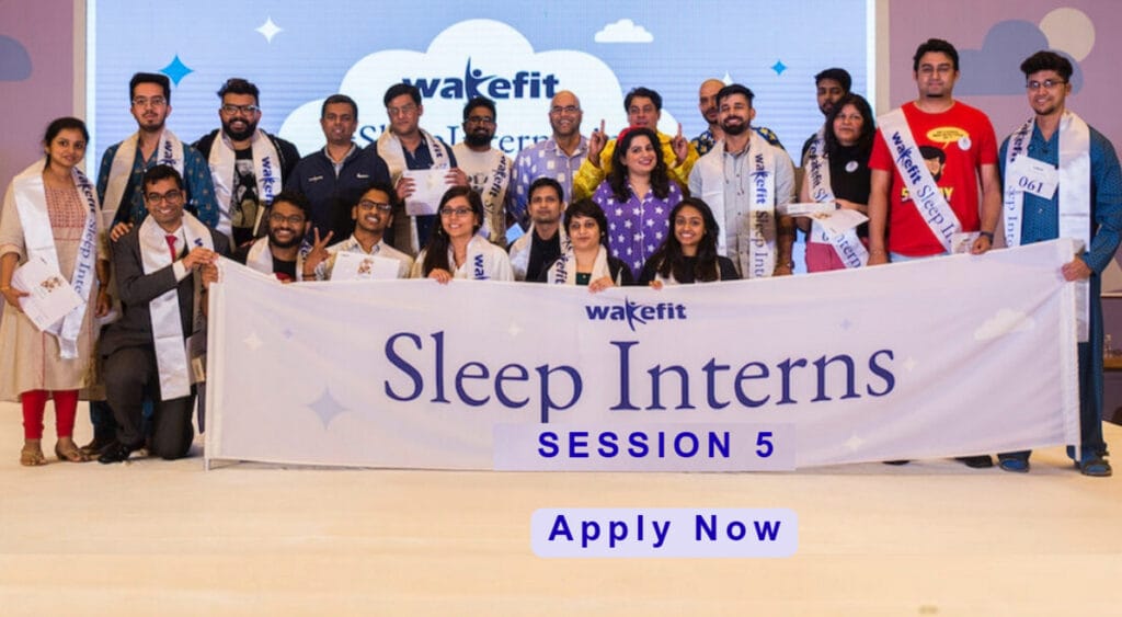 Wakefit Sleep Internship 2025 Sleep Deep, Earn Big!