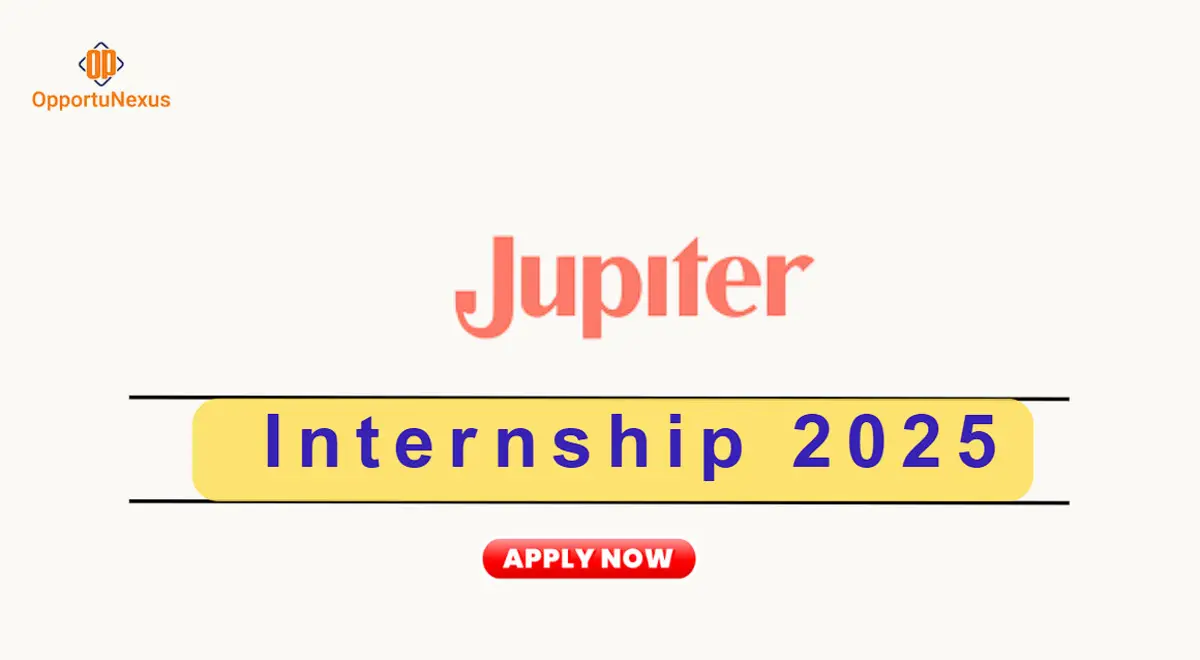Machine Learning Internship at Jupiter Apply Now!